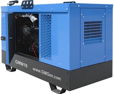 Дизельный генератор GMGen GMM16 в кожухе с АВР